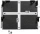 Condenser, air conditioning - AC840000P MAHLE - 105511, 212070N, 261168
