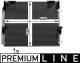 Condenser, air conditioning - AC840000P MAHLE - 105511, 212070N, 261168