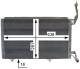 Kondensator, Klimaanlage - AC848000S MAHLE - 092069N, 18005606, 1819015