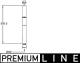 Dryer, air conditioning - AD284000P MAHLE - 0071740290, 0100D098, 0175360/0