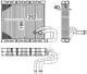 Evaporator, air conditioning - AE106000P MAHLE - 0008310170, 2E0820091, 3000V397