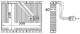 Evaporator, air conditioning - AE127000P MAHLE - 0008304801, 351331531, 540004