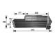 Evaporator, air conditioning - AE37000S MAHLE - 0008305058, 02.59.046, 144050