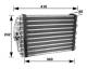 Evaporator, air conditioning - AE46000S MAHLE - 2108300458, 3000V375, 351210331