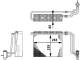 Evaporator, air conditioning - AE65000P MAHLE - 0018305758, 112023, 260648