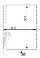 Evaporator, air conditioning - AE74000S MAHLE - 20443846, 351330-124, 711.20001