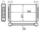 Heat Exchanger, interior heating - AH119000S MAHLE - 351312374, 5000294090, 5001829118