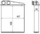 Heat Exchanger, interior heating - AH16000S MAHLE - 27140AX700, 351000641, 7701208381