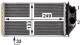 Heat Exchanger, interior heating - AH187000P MAHLE - 0608.3005, 169012N, 350218163000