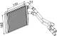 Heat Exchanger, interior heating - AH198000P MAHLE - 10-130-01302, 1573059, 351315601