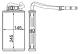 Heat Exchanger, interior heating - AH227000S MAHLE - 1098223, 143054, 18006291