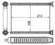 Heat Exchanger, interior heating - AH250000S MAHLE - 13006417, 271401FC0A, 351511604