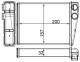 Heat Exchanger, interior heating - AH263000S MAHLE - 1648300061, 30006673, 351511744