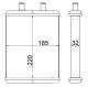 Heat Exchanger, interior heating - AH2000S MAHLE - 0000003802174, 0604.3036, 28006105