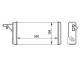 Heat Exchanger, interior heating - AH40000S MAHLE - 0604.3014, 28006019, 350218058000