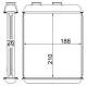 Heat Exchanger, interior heating - AH41000S MAHLE - 09117117, 104236, 1618134
