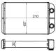 Heat Exchanger, interior heating - AH58000S MAHLE - 0604.3032, 089005N, 17006254