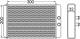 Heat Exchanger, interior heating - AH61000S MAHLE - 0604.3038, 089014N, 09006265