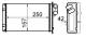 Heat Exchanger, interior heating - AH67000S MAHLE - 0609.3013, 189004N, 223M27