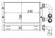 Heat Exchanger, interior heating - AH84000S MAHLE - 06006173, 103894, 350218336000