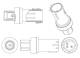 Pressure Switch, air conditioning - ASE5000P MAHLE - 123181, 2930812, 351005-481