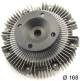 Clutch, radiator fan - CFC152000P MAHLE - 16210-50051, 2100500057, 376758701