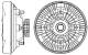 Kupplung, Kühlerlüfter - CFC208000P MAHLE - 376906681, 4375000022, AM-19224-1-M