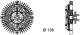 Kupplung, Kühlerlüfter - CFC62000P MAHLE - 058121350, 1001210036, 109607