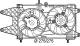 Fan, radiator - CFF140000P MAHLE - 0000046742536, 05041224, 069422013010