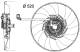 Fan, radiator - CFF474000P MAHLE - 376758291, 47873, BH428C617AB