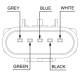 Fan, radiator - CFF476000P MAHLE - 376758311, 47868, LR012645