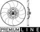 Fan, radiator - CFF489000P MAHLE - 01695329, 376906731, 40653