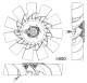 Fan, radiator - CFF507000P MAHLE - 376911-481, 7421983189