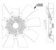 Fan, radiator - CFF518000P MAHLE - 20005436, 376911-611, 4353861M91