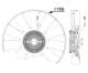 Fan, radiator - CFF527000P MAHLE - 20006301, 23312, 268051N