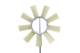 Fan Wheel, engine cooling - CFW18000P MAHLE - 0032051306, 0340200019, 128063N