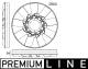 Fan Wheel, engine cooling - CFW52000P MAHLE - 376758521, AL160126, 8MV376758-521