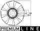Fan Wheel, engine cooling - CFW53000P MAHLE - 2166010000, 268400N, 376758561