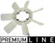 Fan Wheel, engine cooling - CFW58000P MAHLE - 16361-54040, 218004N, 376791391