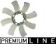 Fan Wheel, engine cooling - CFW60000P MAHLE - 1636166020, 376791411