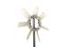Fan Wheel, engine cooling - CFW66000P MAHLE - 16361-54111, 376791471