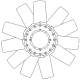 Fan Wheel, engine cooling - CFW78000P MAHLE - 1103351, 376906641, AM-312818-M