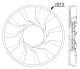 Fan Wheel, engine cooling - CFW87000P MAHLE - 20004749, 376912-441, 51066010297