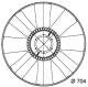 Fan Wheel, engine cooling - CFW9000P MAHLE - 1308285, 298032N, 376728771