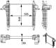 Ladeluftkühler - CI136000P MAHLE - 267021N, 30261, 376728701