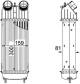 Ladeluftkühler - CI172000P MAHLE - 0384.J4, 0384J4, 067001N