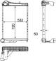 Ladeluftkühler - CI182000P MAHLE - 20810103, 376746381, 397019N