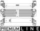 Intercooler, charger - CI183000P MAHLE - 057015N, 06004374, 17117577115
