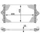 Ladeluftkühler - CI219000P MAHLE - 376747-491, 9095010500, A9095010500
