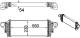 Ladeluftkühler - CI238000P MAHLE - 105726, 127015N, 1645001900